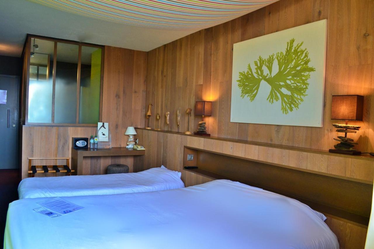 Logis Hotel Le Calluna Restaurant La Flottille Prefailles Luaran gambar