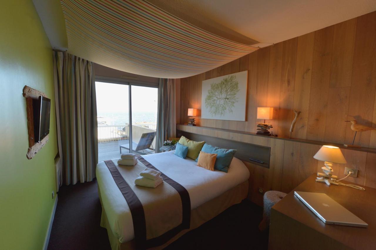 Logis Hotel Le Calluna Restaurant La Flottille Prefailles Luaran gambar